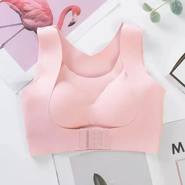 Posture Correction Bra Seamless Women's Underwear adjustable Push Up Brassiere Shockproof Sports Vest Corset Back Bralette